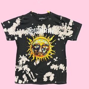 Sublime 40oz to Freedom Rock Band Tie-Dye Tee L
